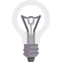 lightbulb, representing commercial electrical services